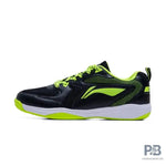 Lining Ultra 4 Badminton shoes (Black/lime).