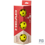 HEAD Championship 40 Outdoor Pickleball Balls | Pack of 3 | USAPA Approved | Best Pickleball Ball in India Online.