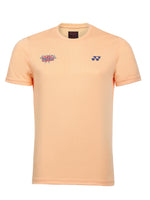 yonex badmnton tshirt round neck m3053 peach fuzz