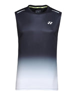 Yonex Badminton Tshirt Sleeveless M 3000 - Jet Black.