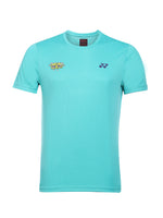 yonex badmnton tshirt round neck m3053 turquoise