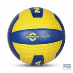 Nivia Air Strike Volleyball | Yellow and Blue | Suitable For Training/Match.