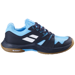 Babolat Shadow Team 2 Junior Badminton Shoes Black/Blue – Lightweight Indoor Court Shoes for Kids | Buy at Probadminton.in.