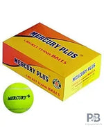 Mercury Plus Cricket Tennis Ball - Heavy Weight Pack of 6 | Best Mercury PLUS Tennis Ball Price in India.