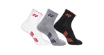 Yonex Socks M 2575T 3X1 - WHITE/LIGHT GRAY/NAVY