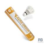 Aero Smash NO.1 Goose Feather Shuttlecock | Speed 77, 10-Pack | Premium Indoor/Outdoor Play | ProBadminton.