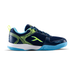 Hundred Court Step PBX Pickleball Shoes - Navy/Lime/Blue