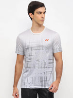 yonex tshirt jr polo2968 glacier gray