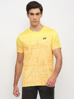 Yonex T-Shirt Polo 2968 Men’s Wear | Lemon Zest | Lightweight Badminton Sportswear.