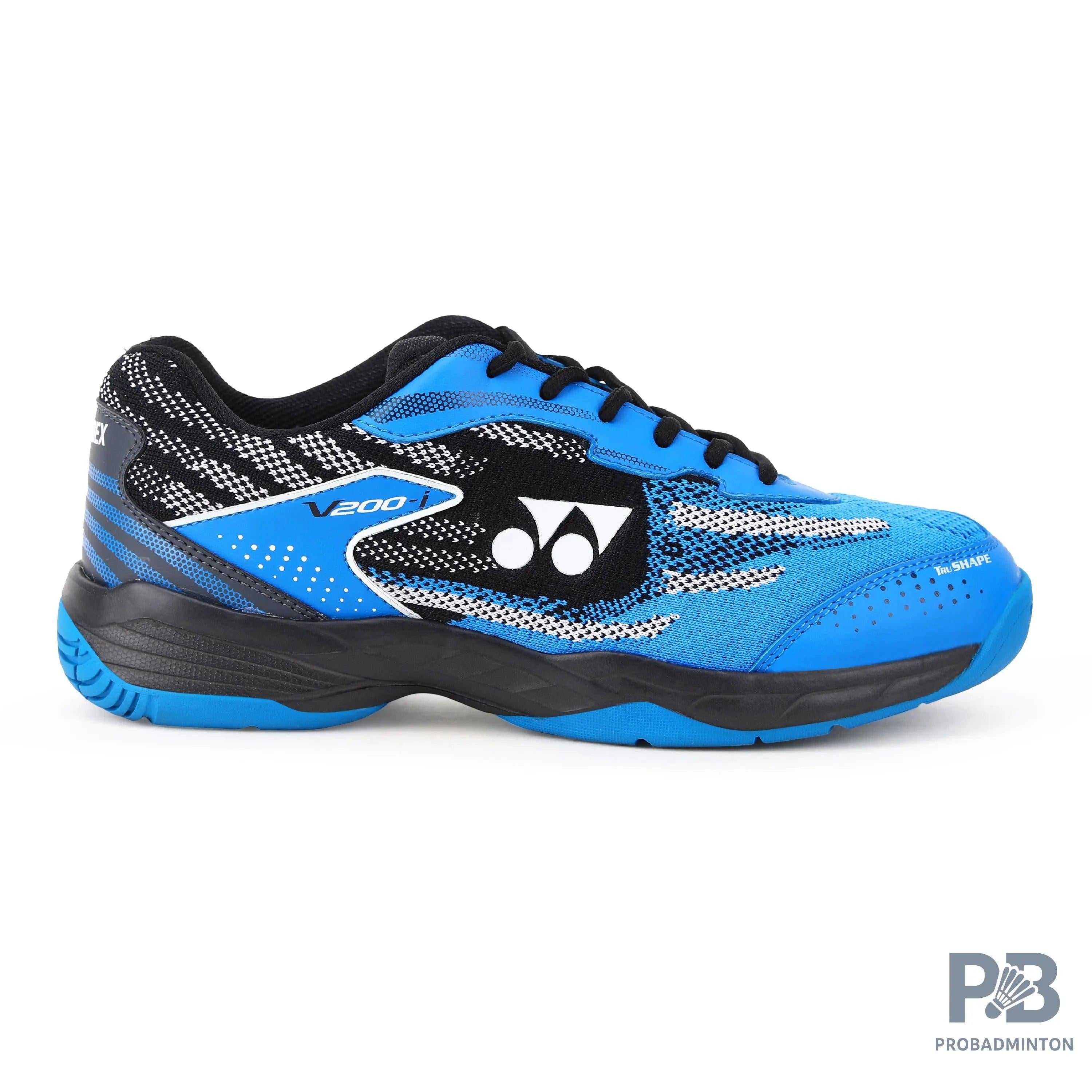 ヴィド・ポッシュ スクエア Yonex V 200i Badminton Shoe | Hyper Royal/ Slate Black - Probadminton