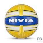 Nivia Super Synthetic Volleyball Size 4 – 18 Panel Hand Sewn Rubber Volleyball for Indoor & Outdoor Play.