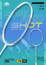 Power Max Speed ShotBadminton Racket Frame Gutted – Lightweight & Durable | Best Price in India for Beginners.