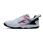 Hundred COURT STAR PRO Badminton Shoe | WHITE/BLACK/FUSHIA.