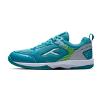 Hundred COURT STAR PRO Badminton Shoe | TURQUOISE/WHITE/LIME.