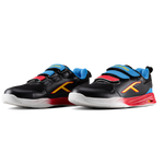 Hundred Court Champions Badminton Shoe | Black/Blue/Red.