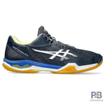 ASICS COURT CONTROL FF 3 PARIS Indoor Shoes - French Blue / White | Probadminton.in.