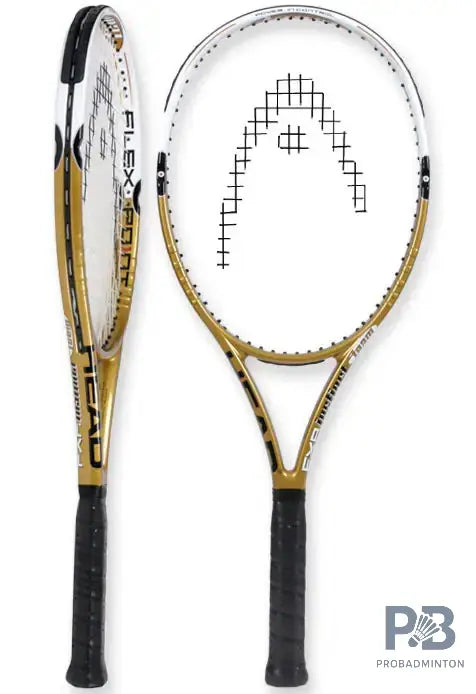 HEAD Flexpoint Instinct Team テニスラケット 金 Head Flexpoint Instinct Team Prestrung Tennis Racquet - Power &