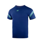 Yonex 2812 Mens Round Neck T-Shirt – Midnight Blue | Lightweight Sportswear.
