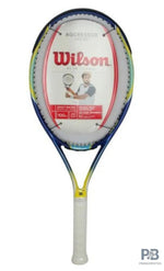 Wilson Aggressor Lite 100 Tennis Racket – Lightweight Control for Advanced Players | Wilson India.