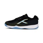 Hundred Blade Lite Badminton Shoe | BLACK/BLUE/YELLOW.