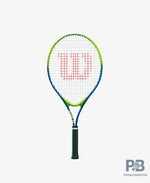 Wilson Slam 25 Blue/Green Tennis Racket – Junior Beginner Racquet | Wilson India.
