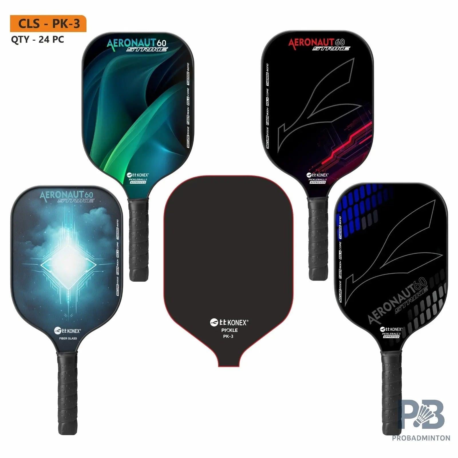 Konex Pickleball Bat PK 3 | Assorted Colours - Probadminton