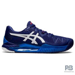 Asics GEL-RESOLUTION 8 Tennis Shoes ( Dive Blue / White).