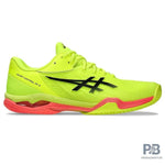 Asics COURT CONTROL FF 3 PARIS Indoor Shoes (Safety Yellow / Black).