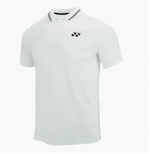 Yonex Badminton Men Polo T-shirt 2416 - White – Classic Performance Polo for Badminton & Tennis Players | Probadminton