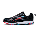 Hundred Raze Pro Badminton Shoe | Black/Orange/Blue – Pro-Level Court Shoes for Aggressive Players | Probadminton