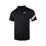 Yonex Polo T-Shirt 2734 - Jet Black | Badminton, Tennis & Squash Sportswear | Tru Air Lite | Fast Dry & Moisture Absorption