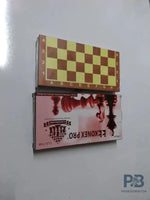 Konex CLS 1108 Chess Board – Square, Foldable, Indoor, Durable Board for 2 Players.