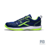 HUNDRED Raze Badminton Shoes (Navy / Lime).