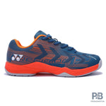 Yonex Precision 2 Badminton Shoes (MIDNIGHT TORQUISE / OXY FIRE ).