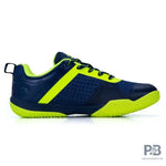 Li-Ning Saga Lite 5 Badminton Shoes (Navy & Lime).