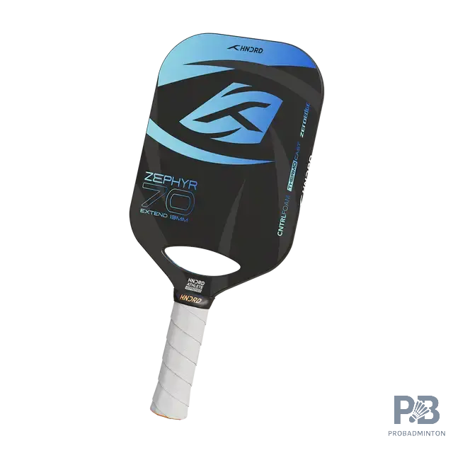 Hundred Zephyr 70 Power Pickleball Paddle | 13mm Core & Xtend Shape for Sharp Angles | Control Foam Vibration Dampening | Wide/Extend Variants (223-225g) | HPRX-4M171-X.