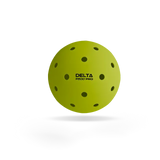 Hundred Delta P500 Pro Outdoor Pickleball Ball (Neon Yellow) | 40 Precision Holes | Durable Design for Outdoor Courts | HPAX-4M192-1