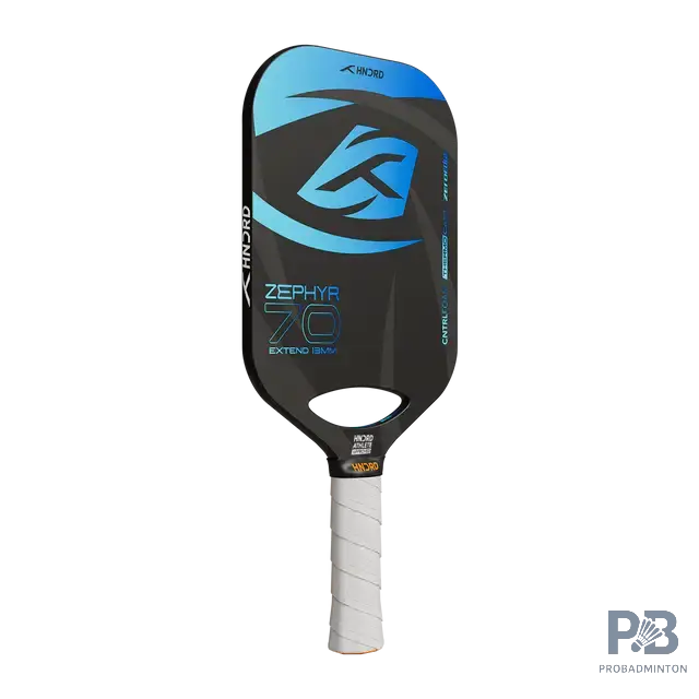 Hundred Zephyr 70 Power Pickleball Paddle | 13mm Core & Xtend Shape for Sharp Angles | Control Foam Vibration Dampening | Wide/Extend Variants (223-225g) | HPRX-4M171-X.