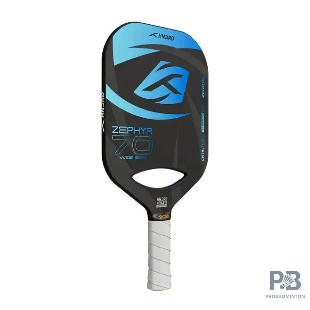 Hundred Zephyr 70 Power Pickleball Paddle | 13mm Core & Xtend Shape for Sharp Angles | Control Foam Vibration Dampening | Wide/Extend Variants (223-225g) | HPRX-4M171-X.