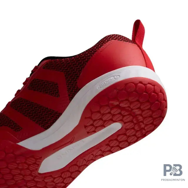 Lining Ultra Max Badminton Shoes (Red/Black).