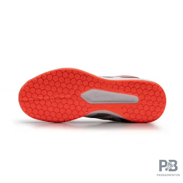 Lining Ultra Max Badminton Shoes (White/Orange).
