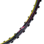 Li-Ning Wind Lite 700 II Unstrung Badminton Racquet | Dark Grey/Lime.