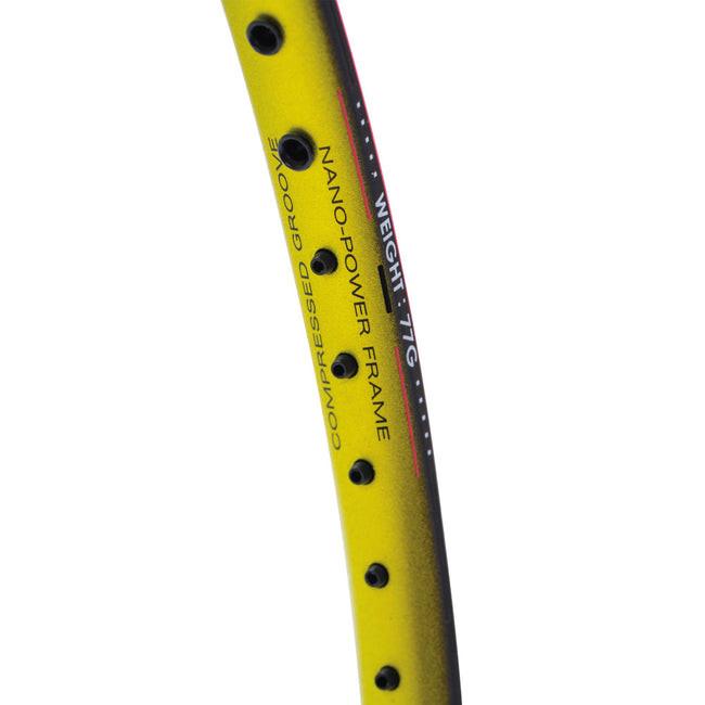 Li-Ning Wind Lite 700 II Unstrung Badminton Racquet | Dark Grey/Lime.