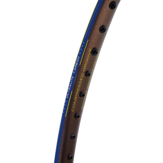 Li-Ning Wind Lite 700 II Unstrung Badminton Racquet | Navy/Brass.