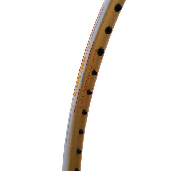 Li-Ning Wind Lite 700 II Unstrung Badminton Racquet | White/Gold.