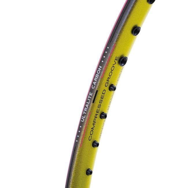 Li-Ning Wind Lite 700 II Unstrung Badminton Racquet | Dark Grey/Lime.