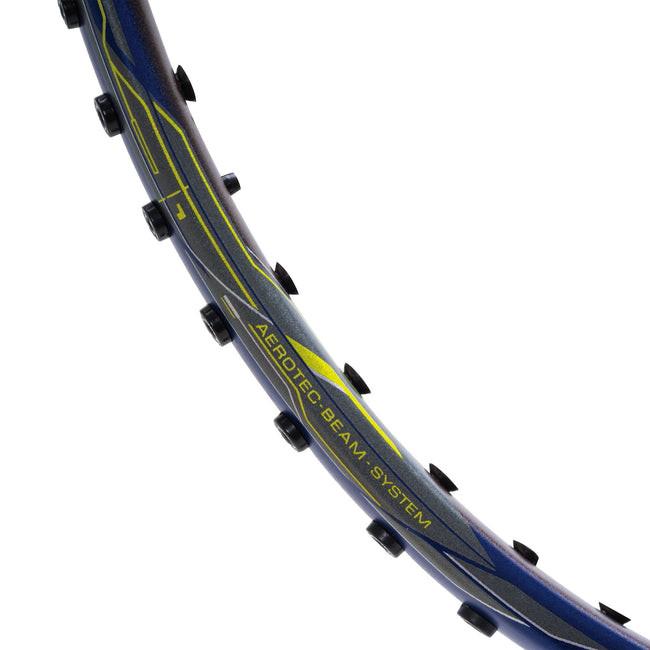 Li-Ning Wind Lite 700 II Unstrung Badminton Racquet | Navy/Brass.