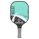 Airavat Keloz 7402 Pickleball Paddle ( Assorted colors) (Black / Cyan / Lime green)