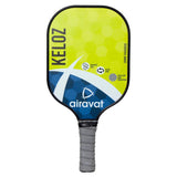 Airavat Keloz 7402 Pickleball Paddle ( Assorted colors) (Black / Cyan / Lime green)