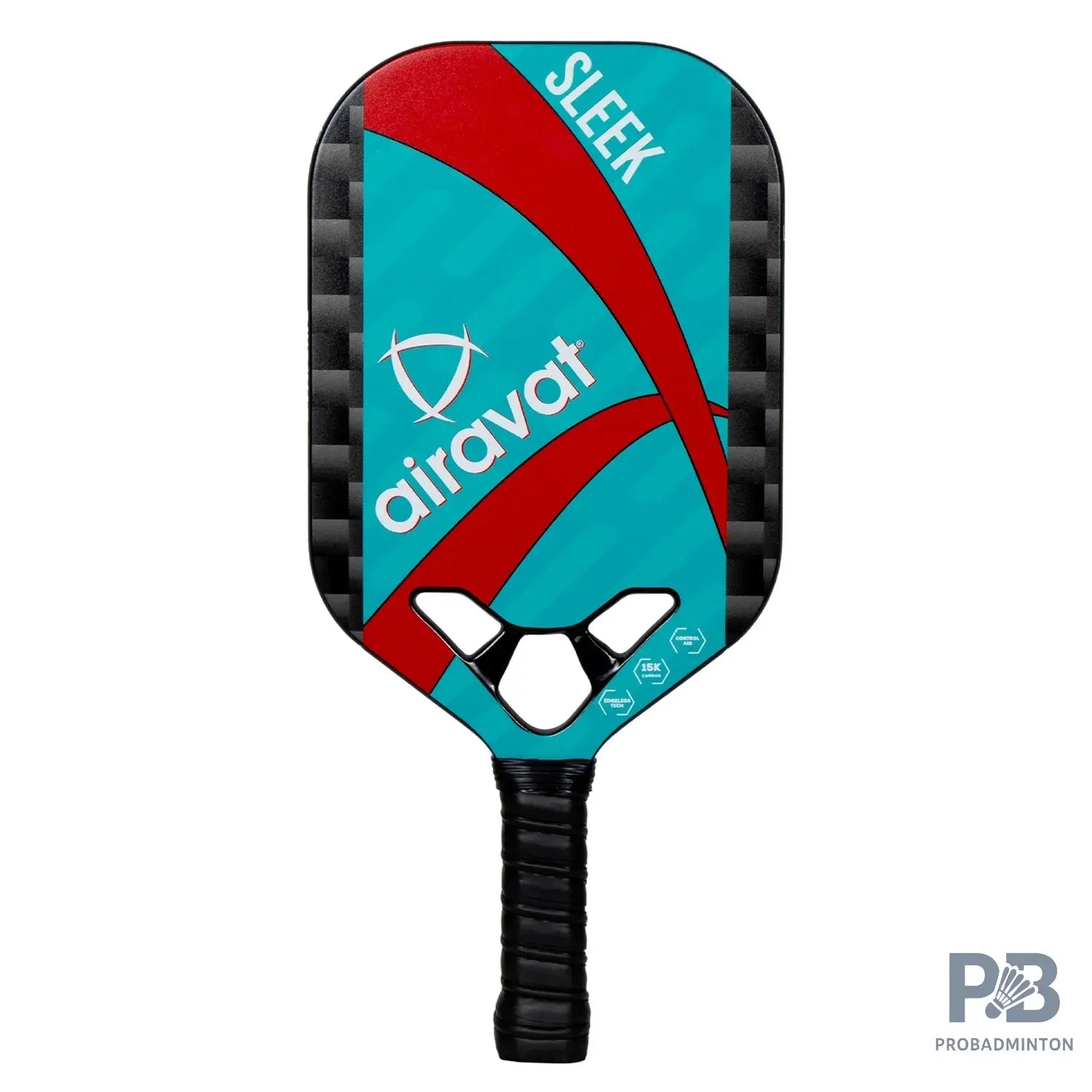 Airavat Sleek 7407 Pickleball Paddle – | Best Pickleball Paddles India for Beginners (Red/Yellow).